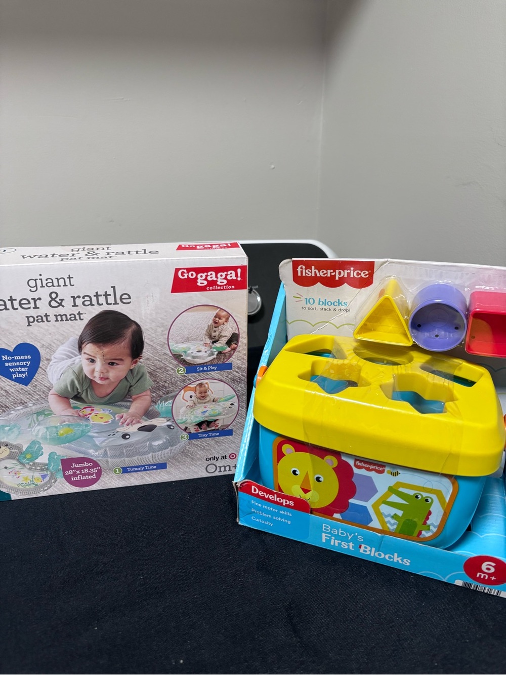 Fisher-Price Yellow Shape Sorter with Colorful Blocks